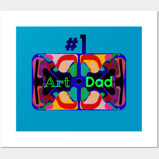 #1 Art Dad Posters and Art